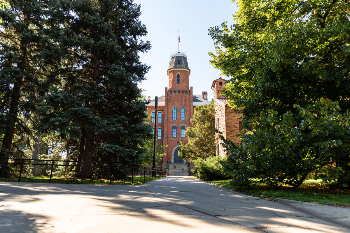 exterior shot of the university