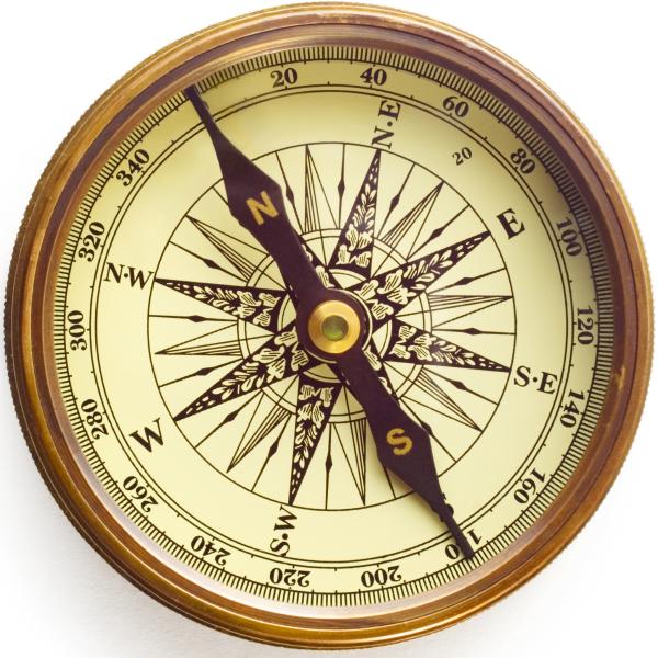 Antique compass.