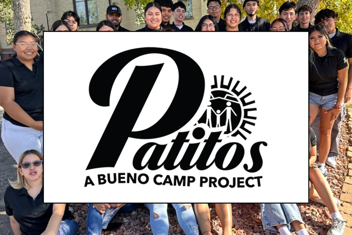 Patitos logo with students.