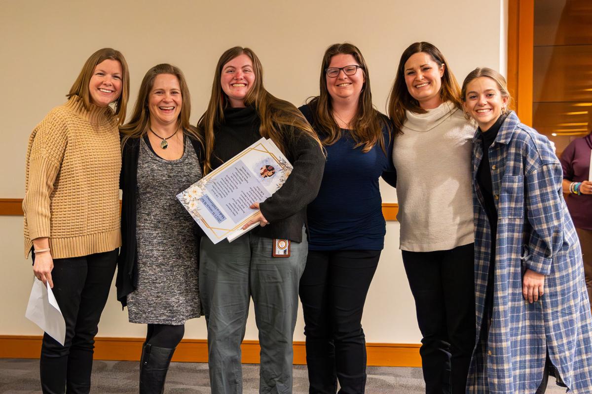 recipients of the Women Who Make a Difference award