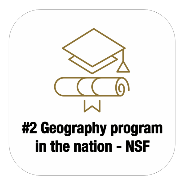 #2 Geography program in the nation