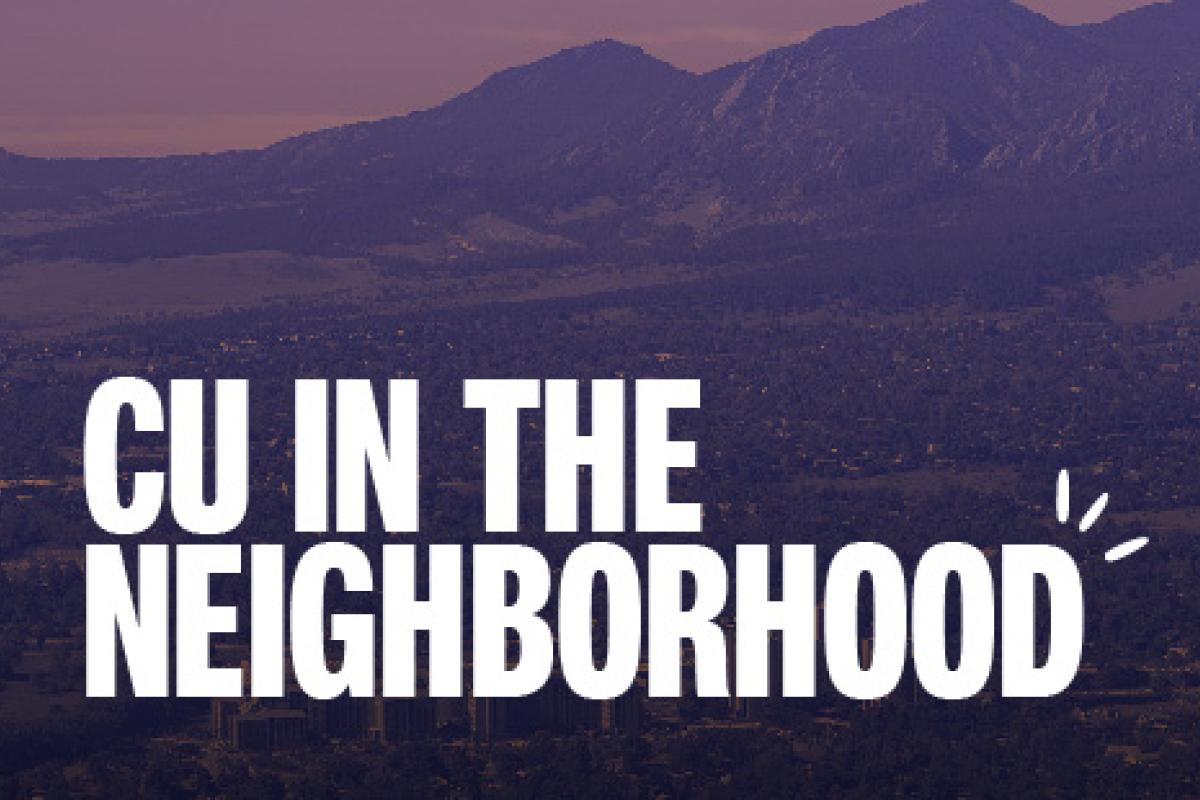 CU in the Neighborhood graphic