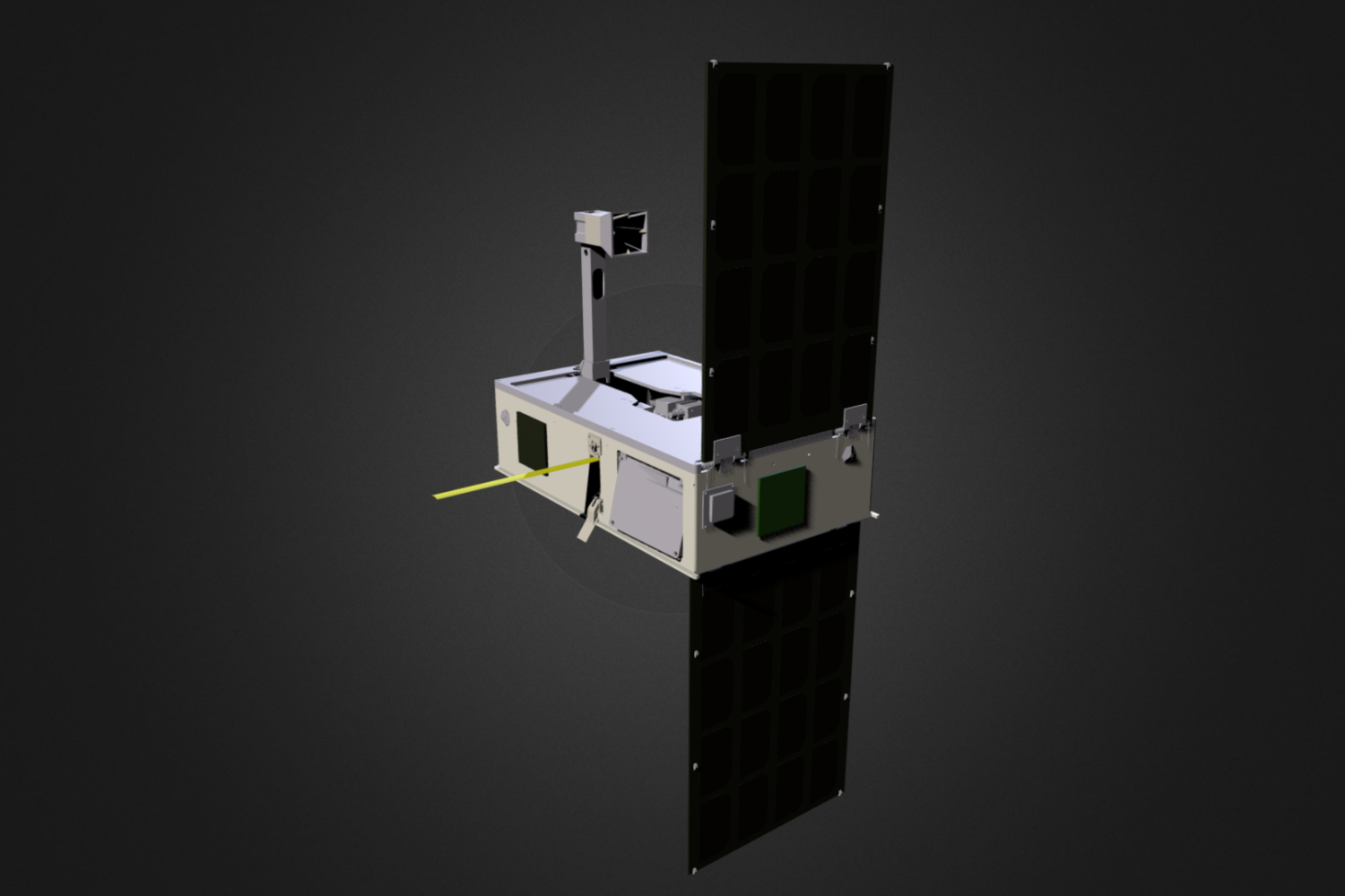 Rendering of the MAXWELL CubeSat