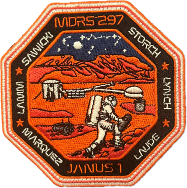 The MDRS 297 mission patch.