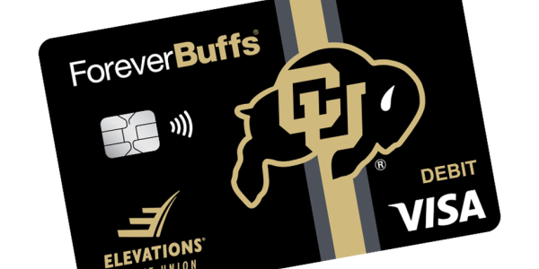 Elevations Credit Union Forever Buffs Debit Card