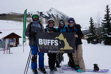 alumni at buffs on the butte