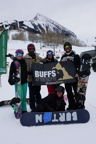 alumni at buffs on the butte