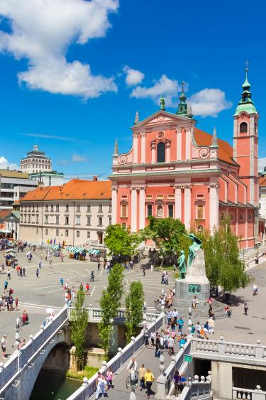 Ljubljana in Slovenia