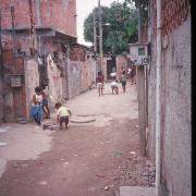 Shanty town in Brazil