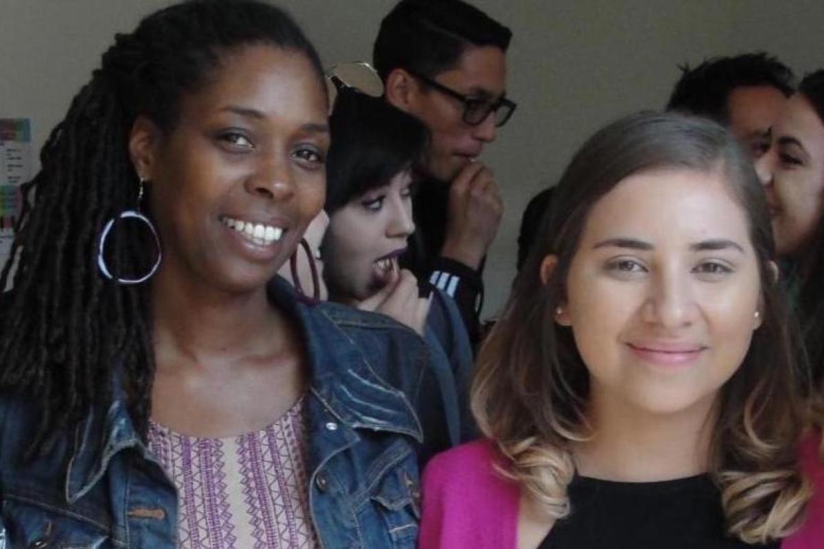 Ethnic Studies majors smile at their graduation ceremony