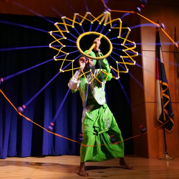 dancer performs at CU Live!