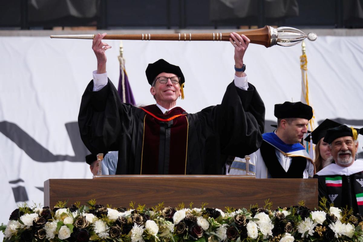 Bud Coleman at graduation