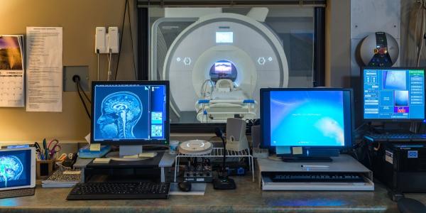 MRI and computers in the lab