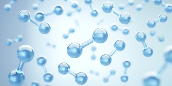 illustration of oxygen molecules