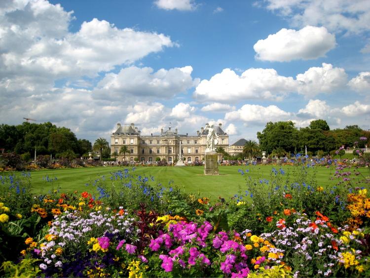 Luxembourg Gardens in paris