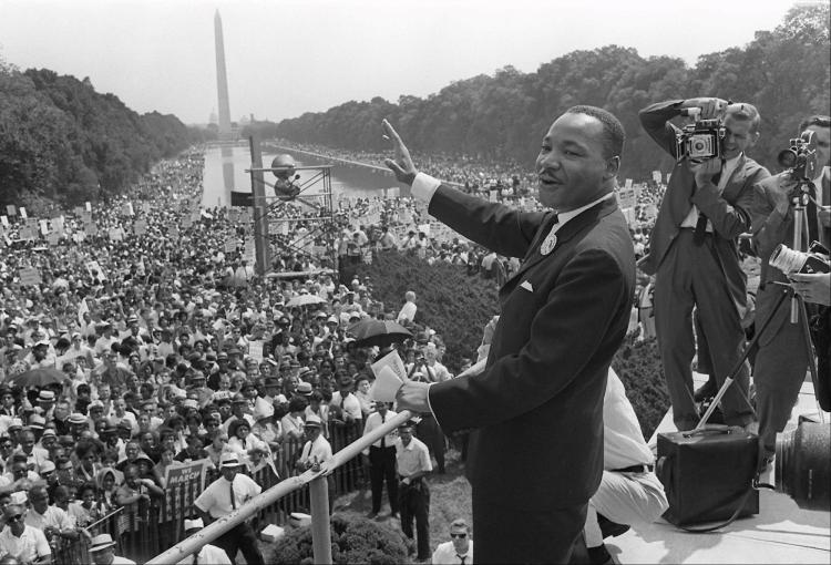 MLK at the March on Washington