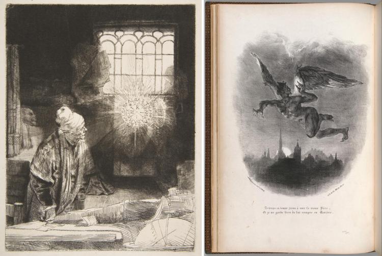 Artistic depictions of Faust