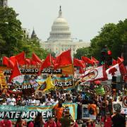 Climate march in Washington D.C.