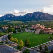 Image of CU Boulder's campus