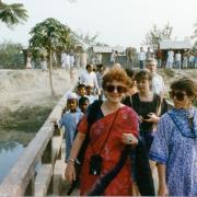 Menken during her time in Bangladesh