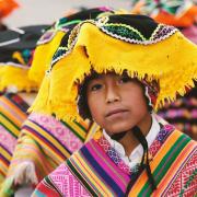 A child in Cusco, Peru