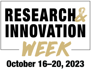Research & Innovation Week 2023 logo
