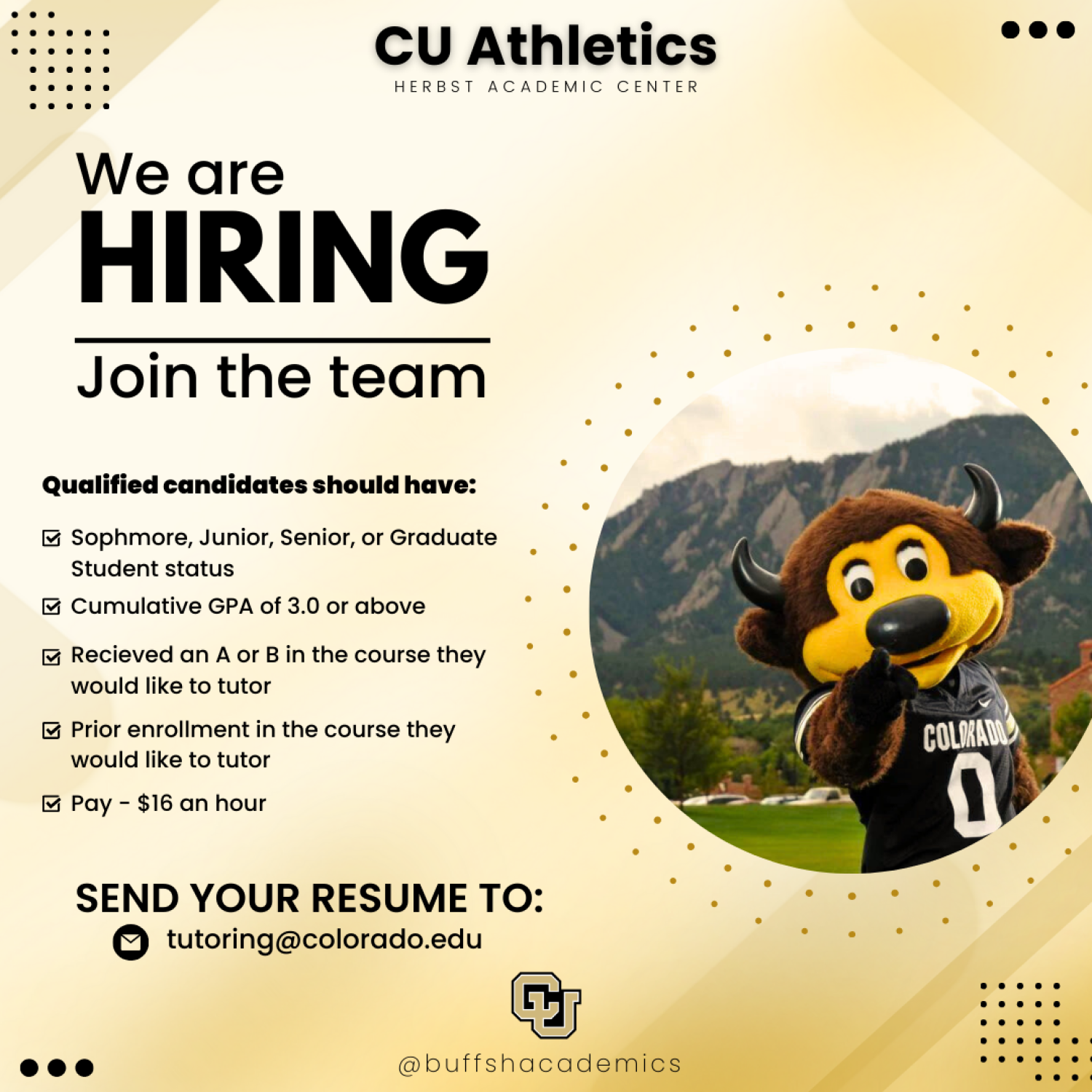 CU Athletics Tutoring Flyer sp 2024