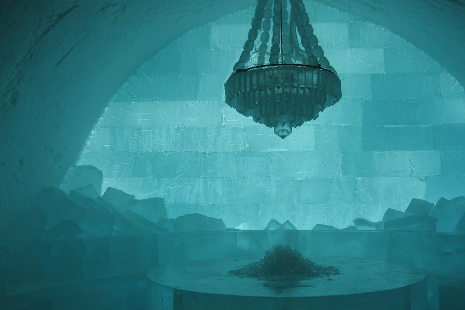 "Ice Hotel Foyer" by Nicole Voss (Jukkasjsrvi, Sweden)