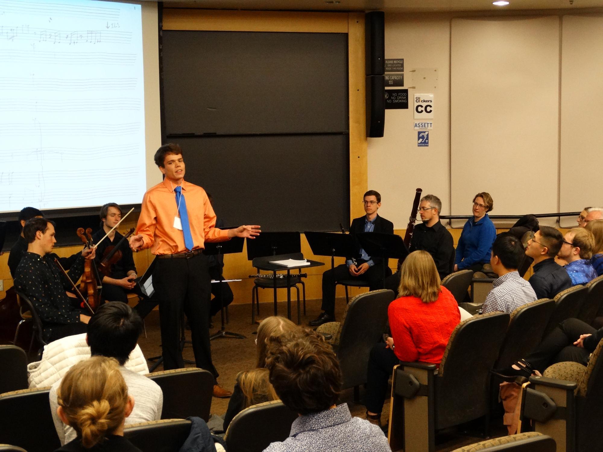 Michael Ochoa presents his creative project