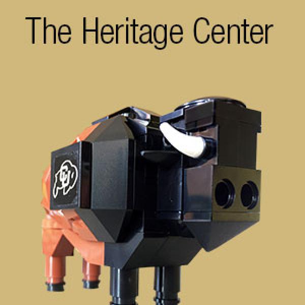 Digital ad for community engagement: Discover what's here. with a lego buffalo