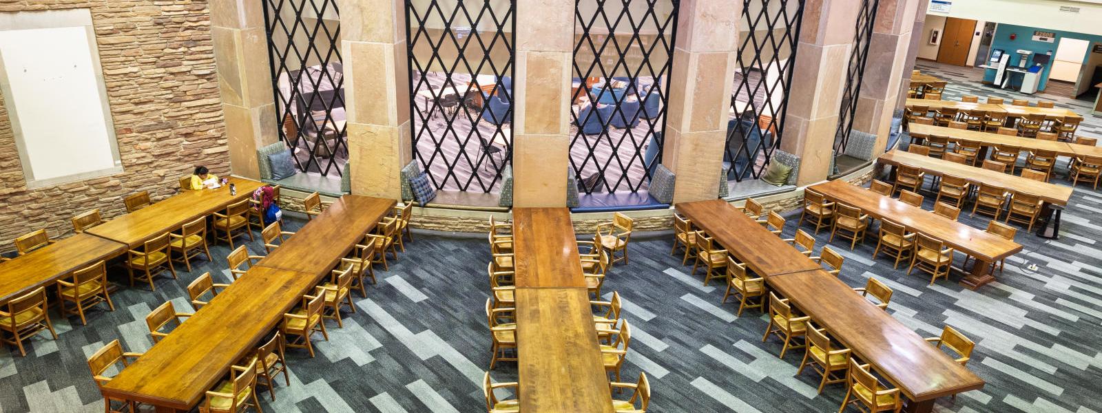 Interior room at Norlin Library