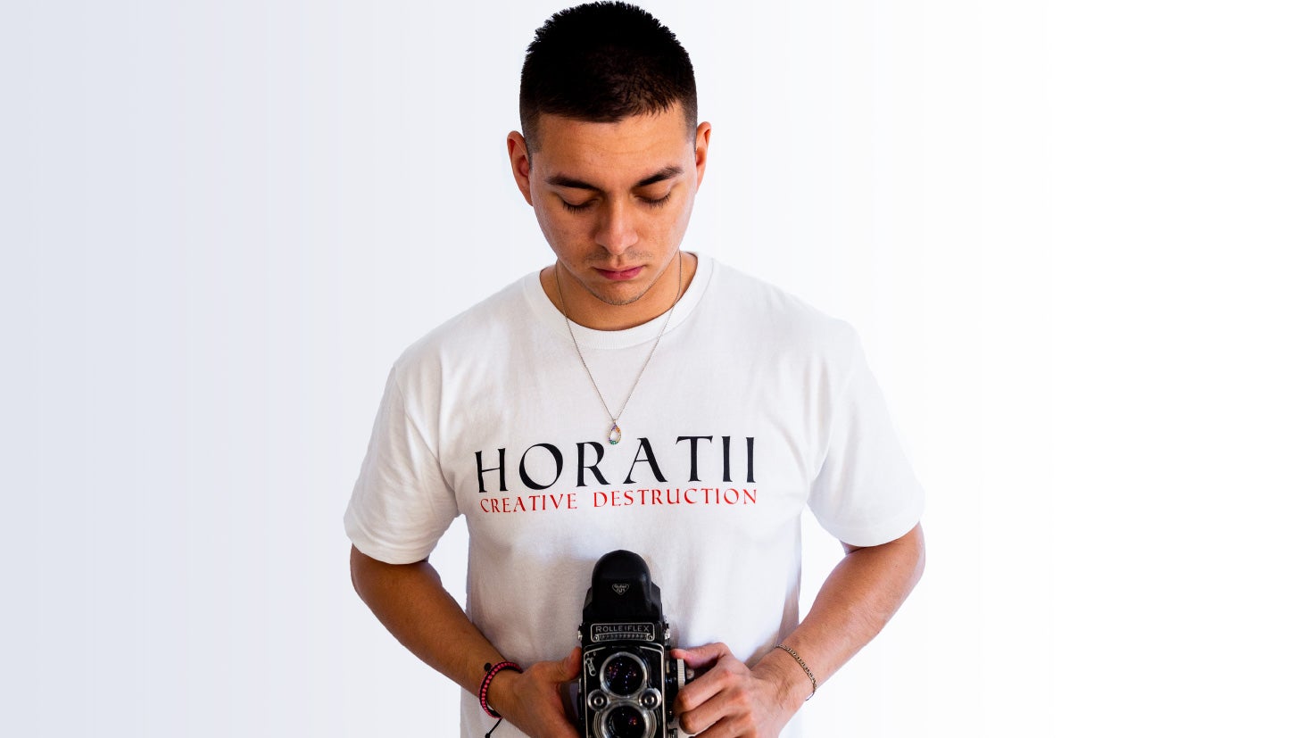 image of David Gabriel Salas holding a camera 