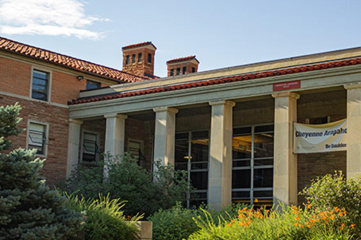 Business Residence hall on the CU Boulder campus