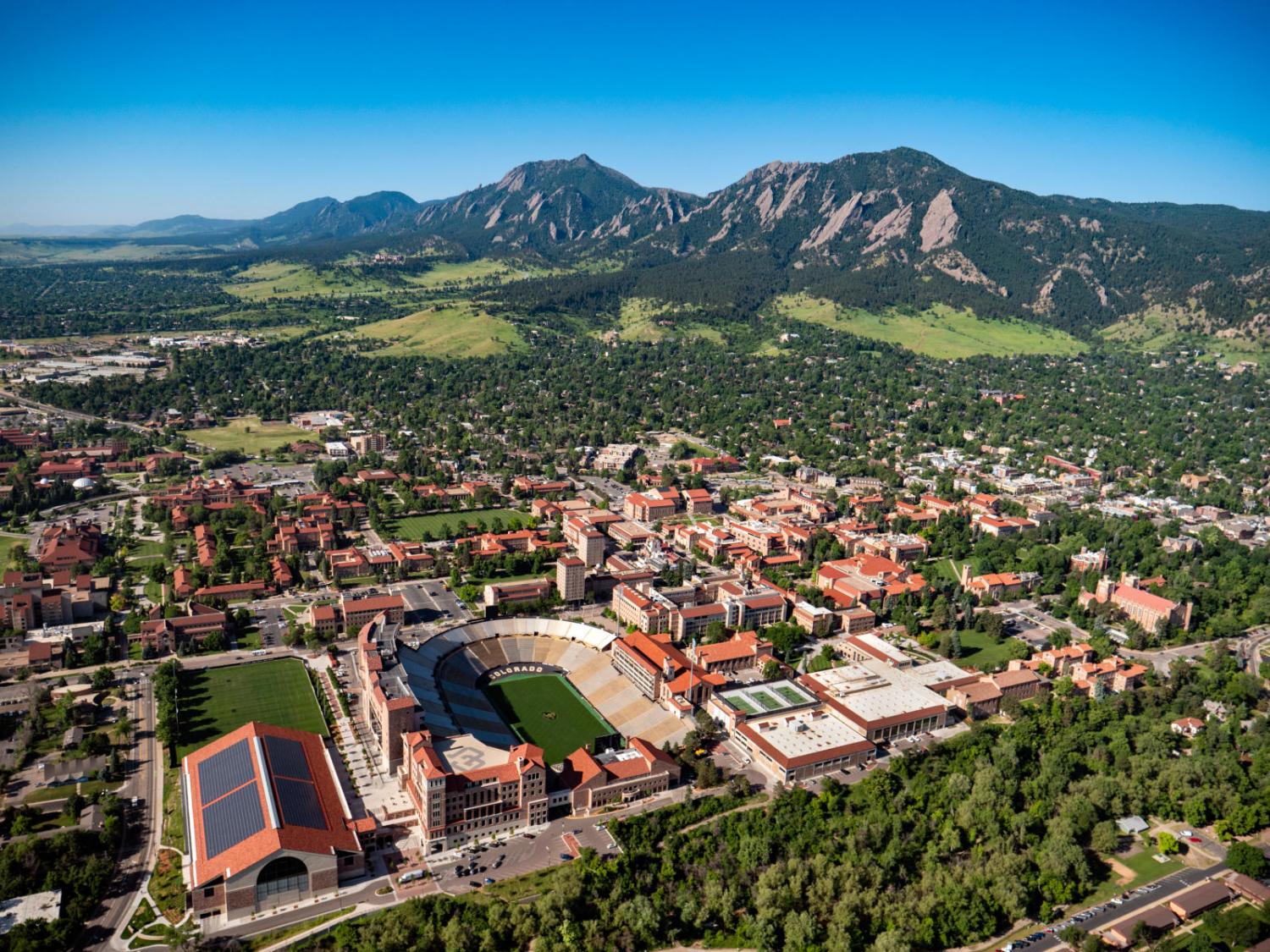 CU Boulder Aerial