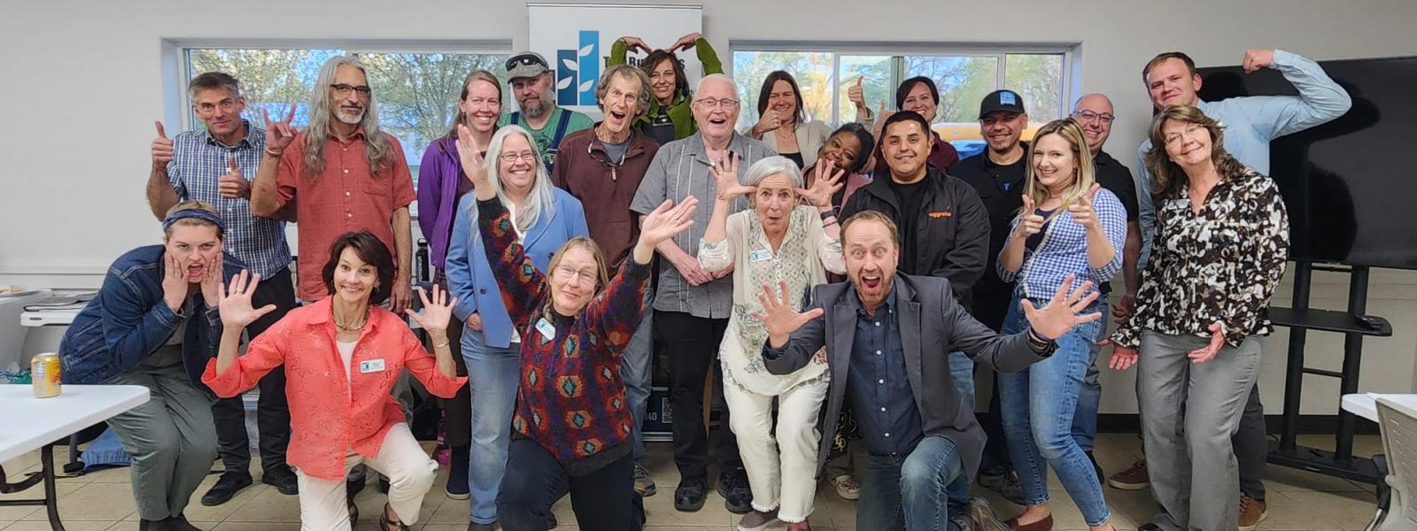 RCWS 2023 Montrose participants standing together