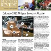 Cover of the second-quarter 2022 Colorado Business Review.