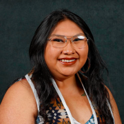 Kayla Toledo, member of the Jemez Pueblo