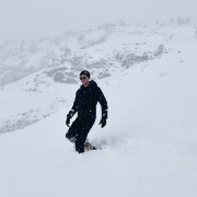 Kyle Larson Enjoying the Mountains