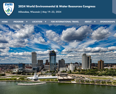 EWRI conference home page image