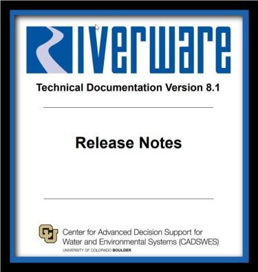 cover page of release 8.1 Notes