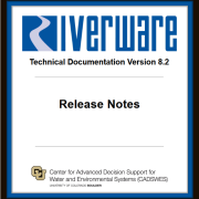RiverWare 8.2 Release Notes title page