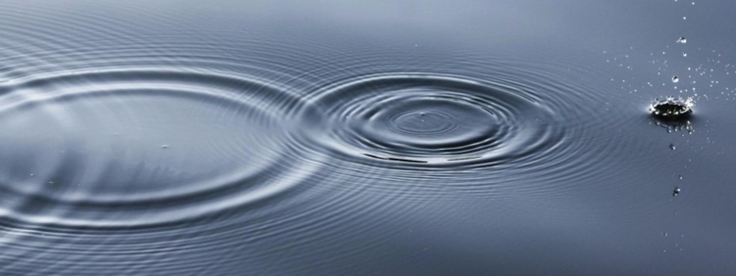 Ripples in water