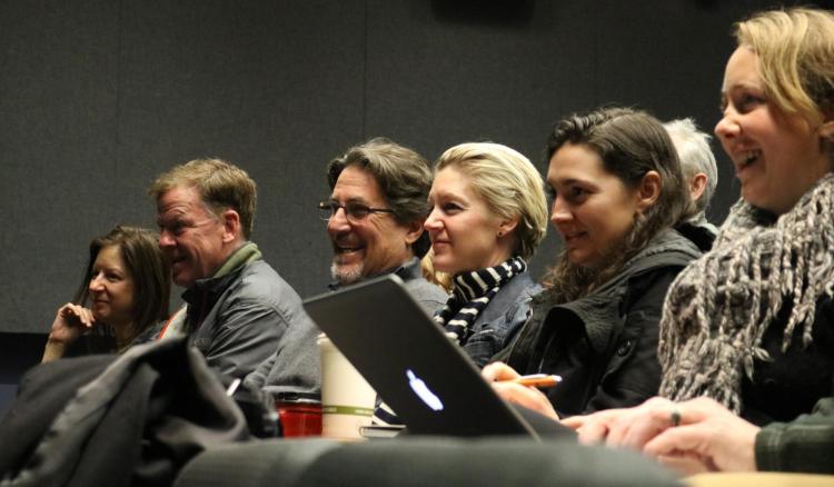 Audience of the "Author, Author!" panel 