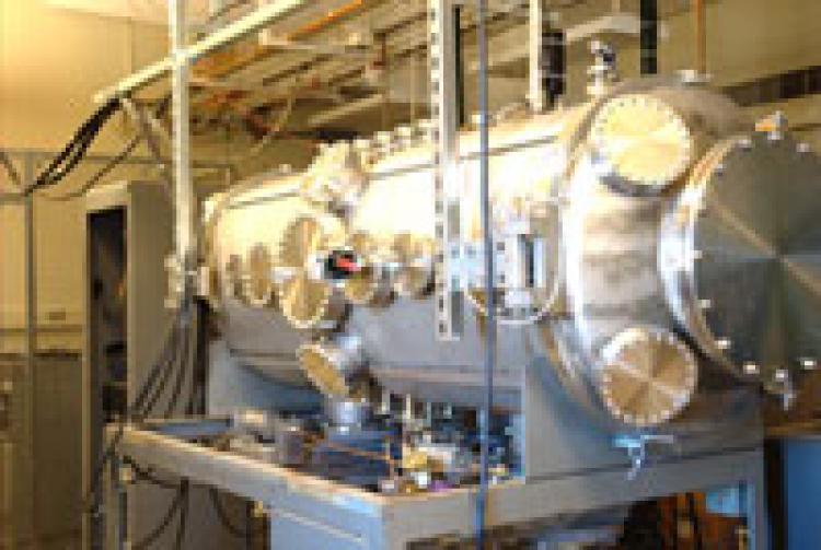 section view of the LAMA instrument