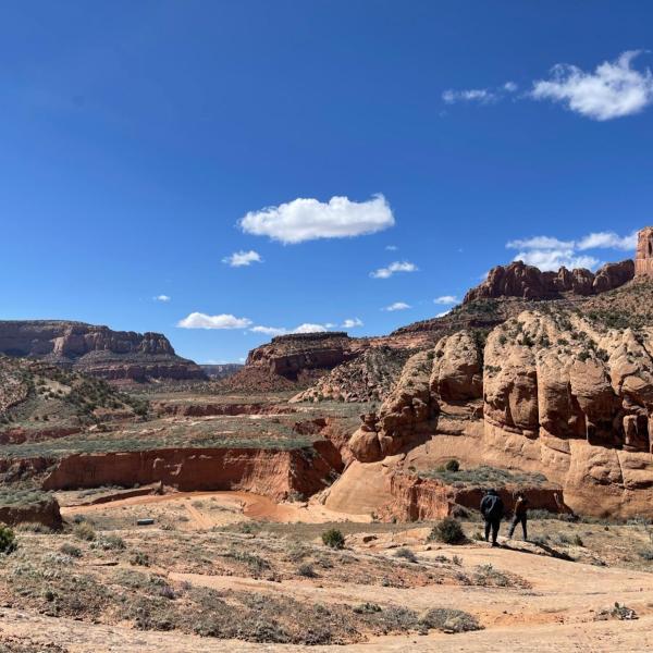 Outside Tsegi Canyon, site from one of Zane Grey’s novels, RIDERS OF THE PURPLE SAGE, a few miles outside Kayenta, Navajo Nation.