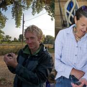 Photographs of the authors, Smith (left) and Safran (right)