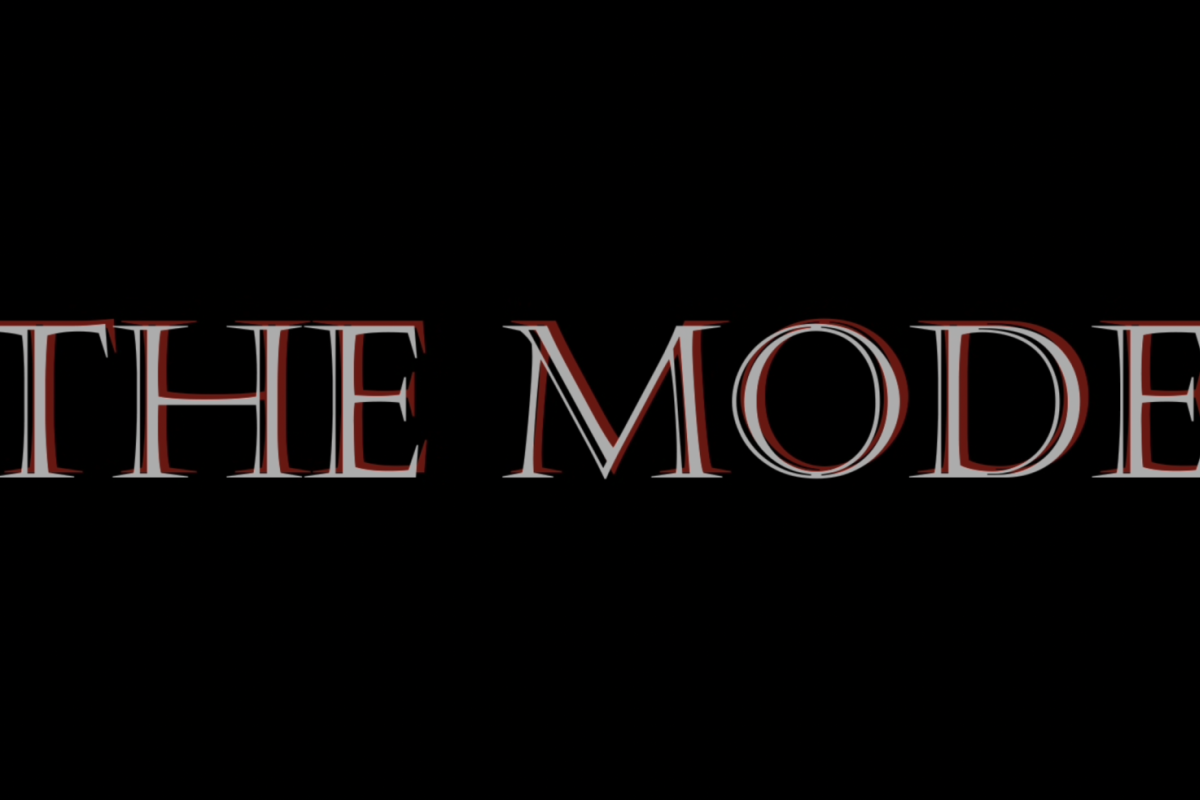 Black background with text, "The Model"