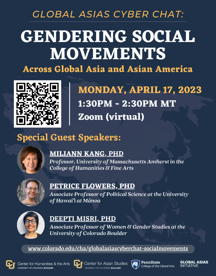 Global Asias Cyber Chat - Gendering Social Movements flyer