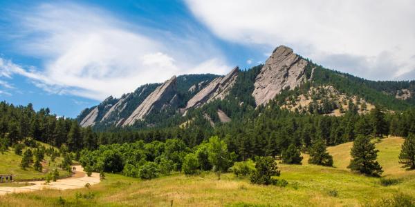 Mountains near Boulder Colorado