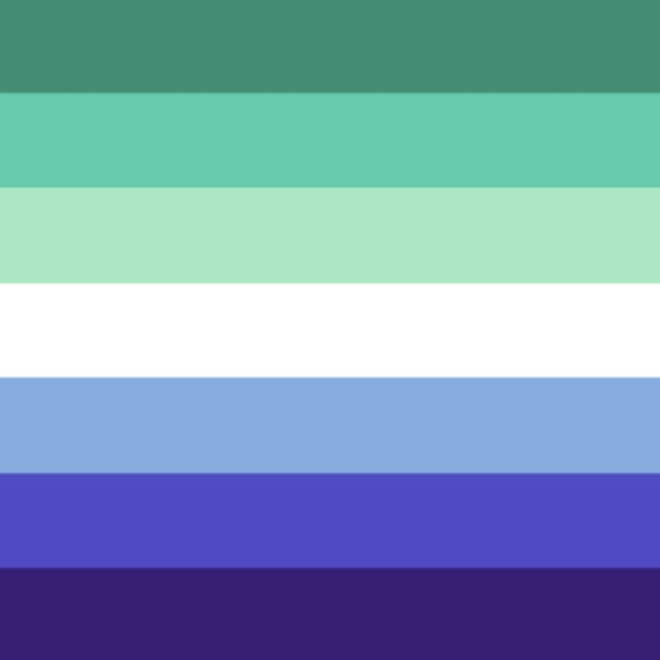 gay men's pride flag